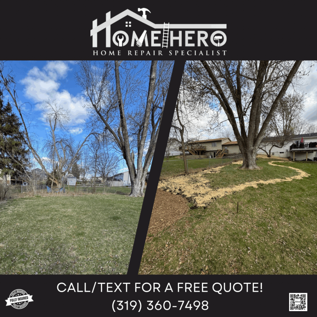 Home Hero handyman & property services in hiawatha, iowa project work