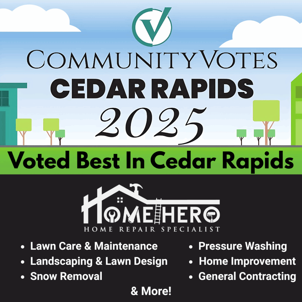 Home Hero service area in the Cedar Rapids, Iowa metro